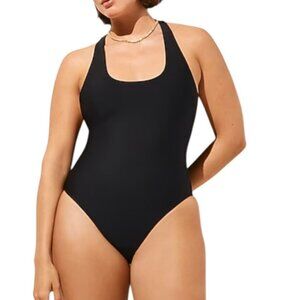 J. Crew Black Gail one-piece in Classic Sculpt Size 10